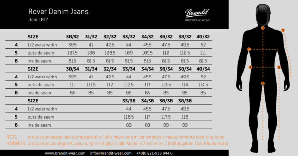 Rover Denim Jeans – Bild 3