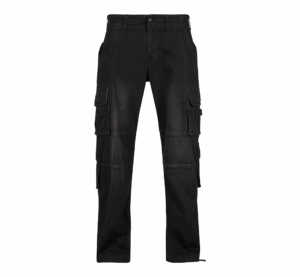 Denim Cargo Pants