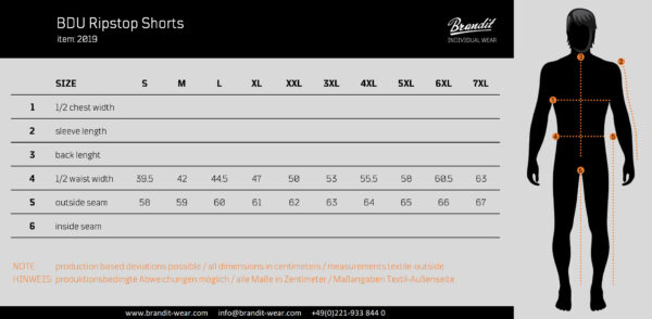 BDU Ripstop Shorts – Bild 3