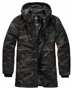 Grid Camo Parka