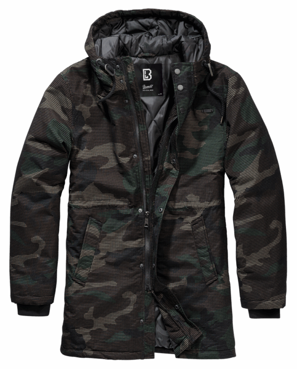 Grid Camo Parka