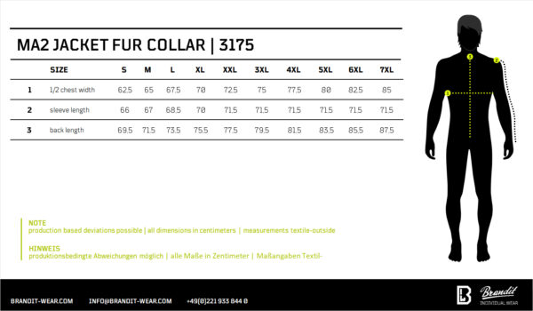MA2 Fur Collar Jacket  – Bild 6