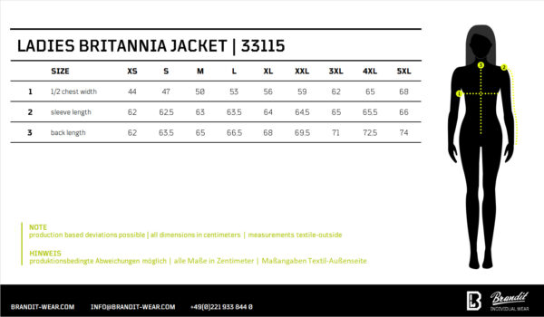 Women Britannia Jacket – Bild 5