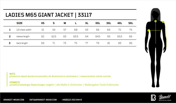 Women M65 Giant Jacket – Bild 5