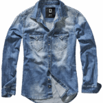 Riley Denim Shirt Long Sleeve » armywear.shop