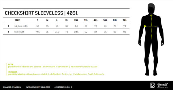 Check Shirt Sleeveless – Bild 6