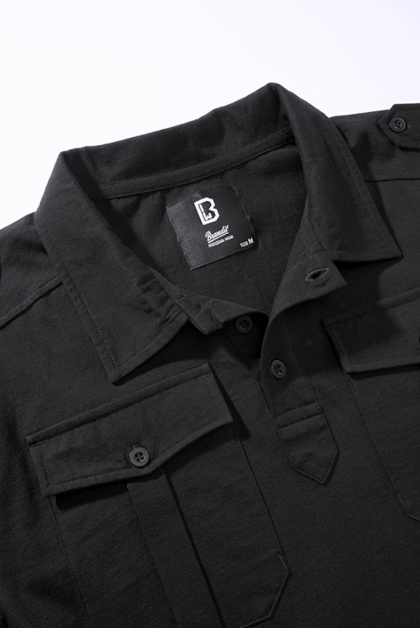 Willis Poloshirt Long Sleeve – Bild 3