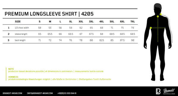 Premium Longsleeve Shirt – Bild 2