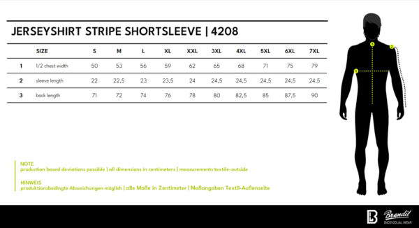 Jerseyshirt Stripe Tee – Bild 2