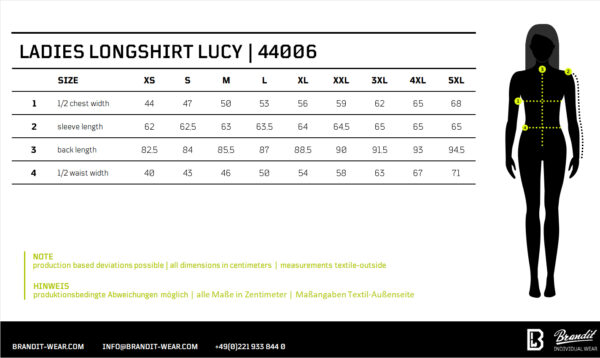 Women Lucy Longshirt Long Sleeve – Bild 6