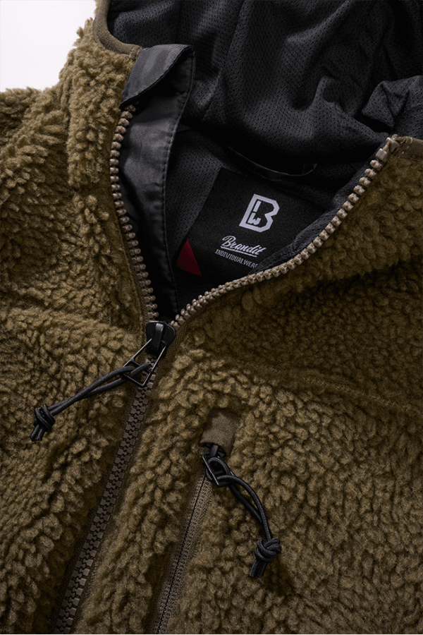 Women Teddyfleece Jacket Hooded – Bild 3