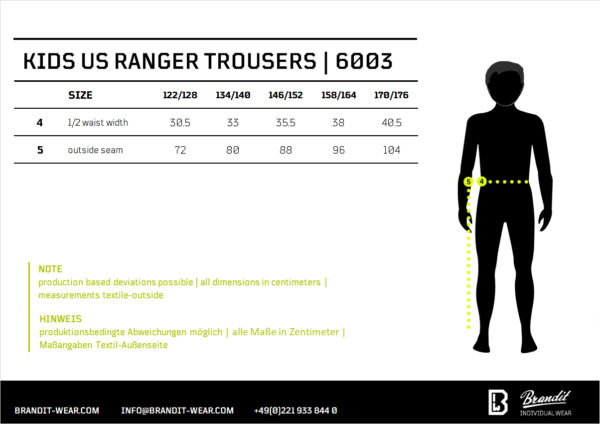 Kids US Ranger Pants – Bild 2