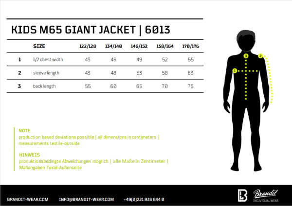 Kids M65 Giant Jacket – Bild 6