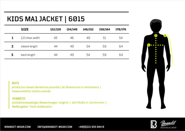 Kids MA1 Jacket – Bild 5