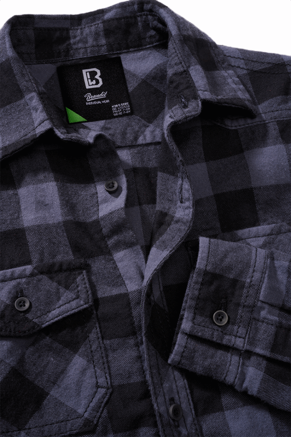 Kids Check Shirt Long Sleeve – Bild 2