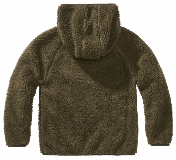 Kids Teddyfleece Jacket Hooded – Bild 2
