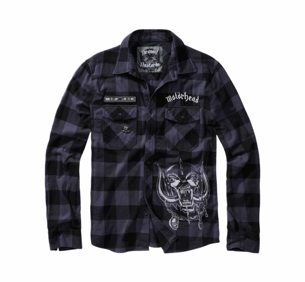 Motörhead Check Shirt Long Sleeve