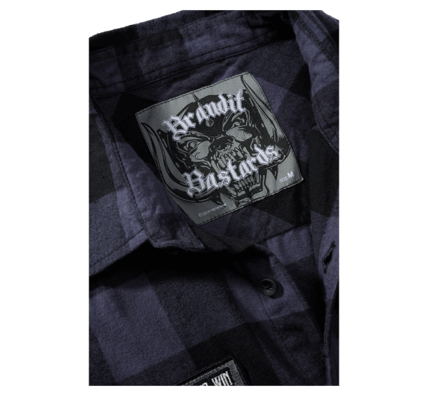 Motörhead Check Shirt Long Sleeve – Bild 3