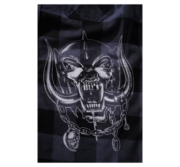 Motörhead Check Shirt Long Sleeve – Bild 6