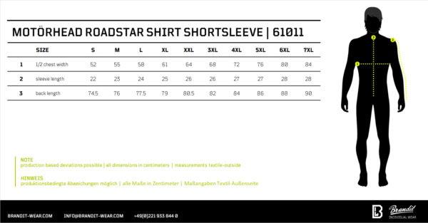 Motörhead Shirt Short Sleeve – Bild 7
