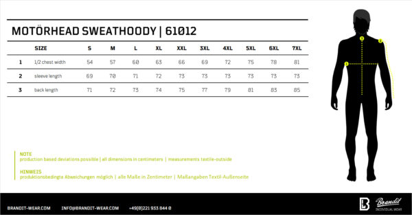 Motörhead Sweat Hoody – Bild 7