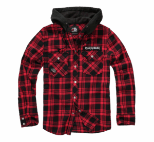 Iron Maiden Checkshirt Sweathood Eddy