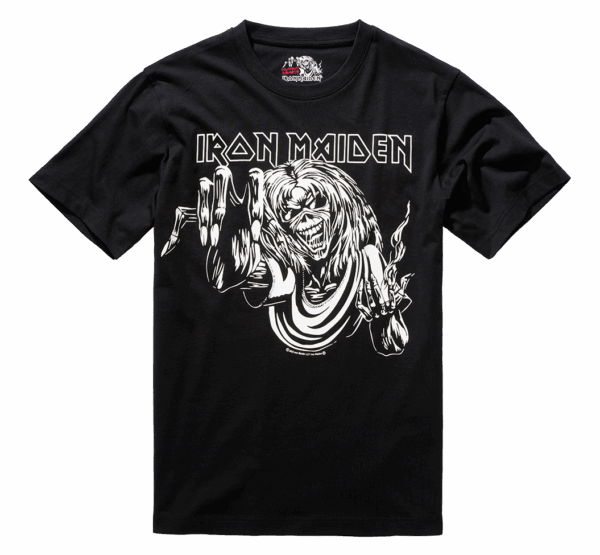 Iron Maiden T Shirt Eddy Glow