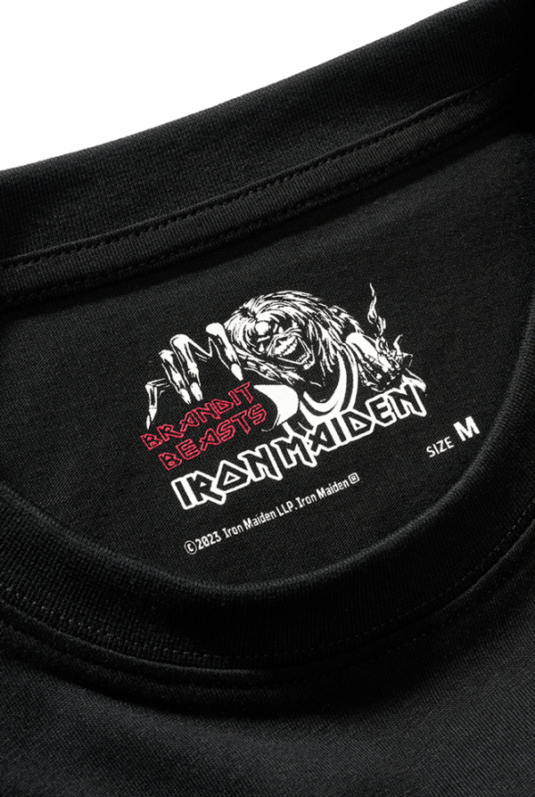 Iron Maiden T Shirt Eddy Glow – Bild 2