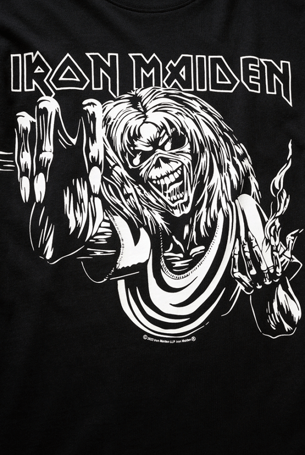 Iron Maiden T Shirt Eddy Glow – Bild 3