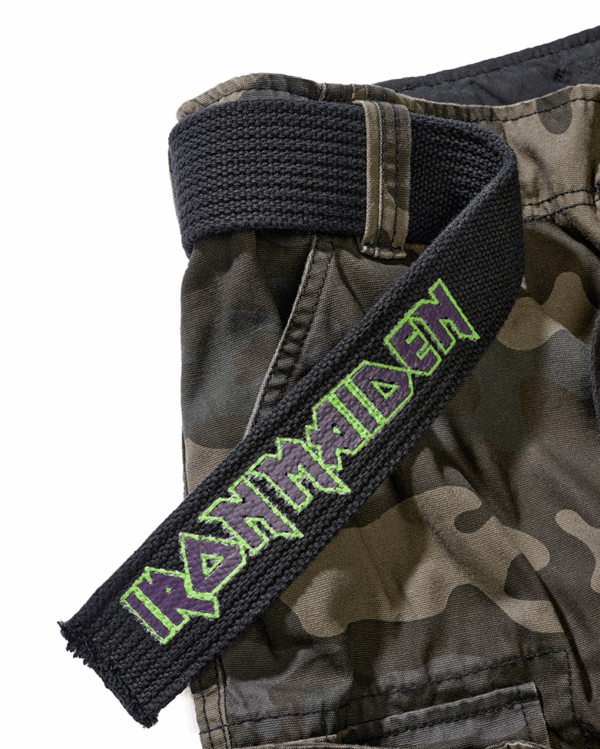 Iron Maiden Savage Shorts The Number of The Beast  – Bild 4
