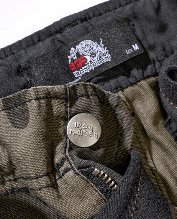 Iron Maiden Savage Shorts The Number of The Beast  – Bild 5