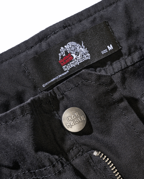 Iron Maiden Savage Shorts The Number of The Beast black edition – Bild 5