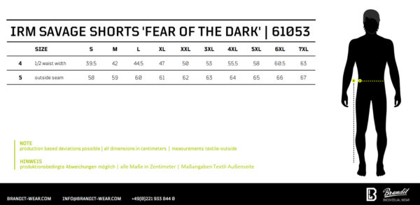Iron Maiden Savage Shorts Fear of the Dark – Bild 7