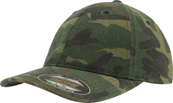 Flexfit Garment Washed Camo