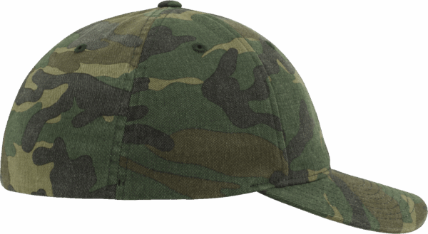 Flexfit Garment Washed Camo – Bild 4