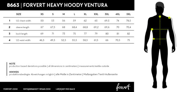 Forvert Heavy Hoodie Ventura – Bild 5