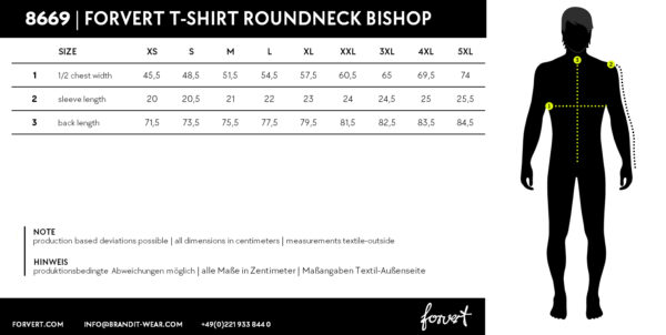 Forvert T-Shirt Roundn Bishop – Bild 5