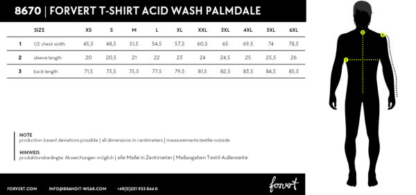 Forvert T-Shirt Roundn Palmdal – Bild 5