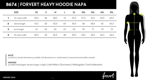 Forvert Heavy Hoodie Napa – Bild 5