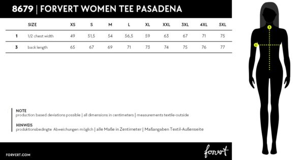Forvert Ladies Tee Pasadena – Bild 4