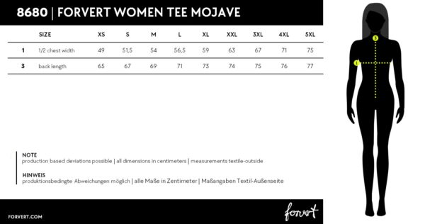 Forvert Ladies Tee Mojave – Bild 3
