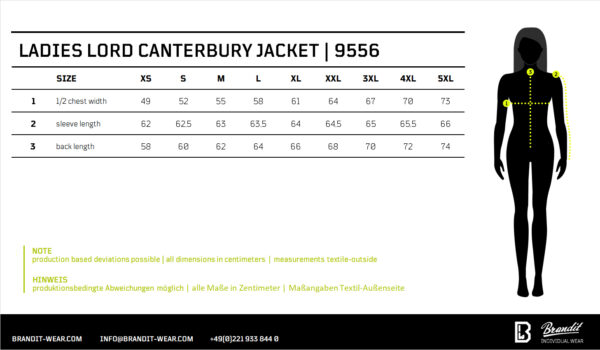 Women Lord Canterbury Jacket – Bild 5