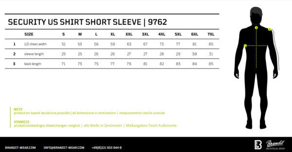 Security US Shirt Short Sleeve – Bild 6