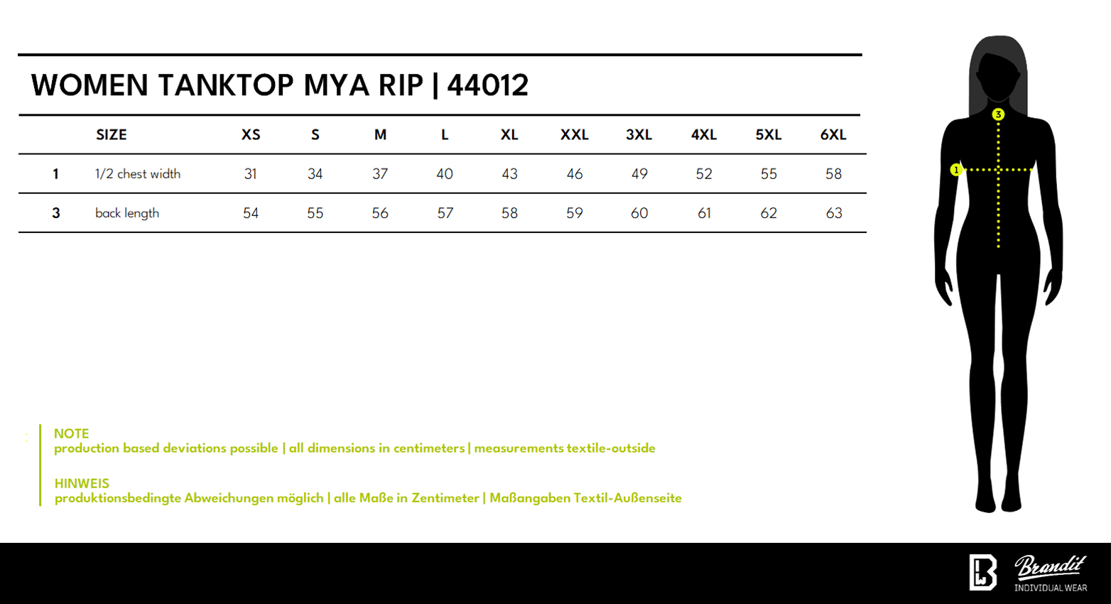 Women Tanktop Mya- Rip – armywear.shop Women Tanktop Mya- Rip – Bild 2